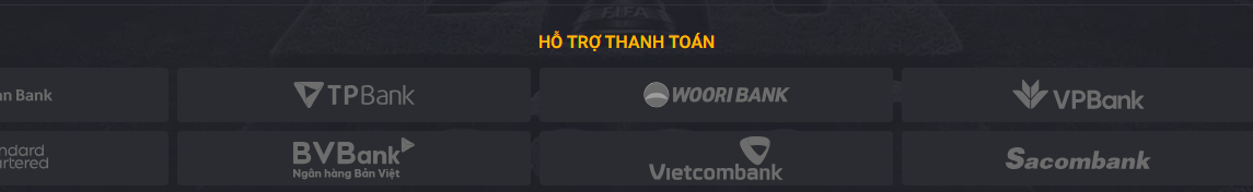 Hệ thống thanh toán đa dạng